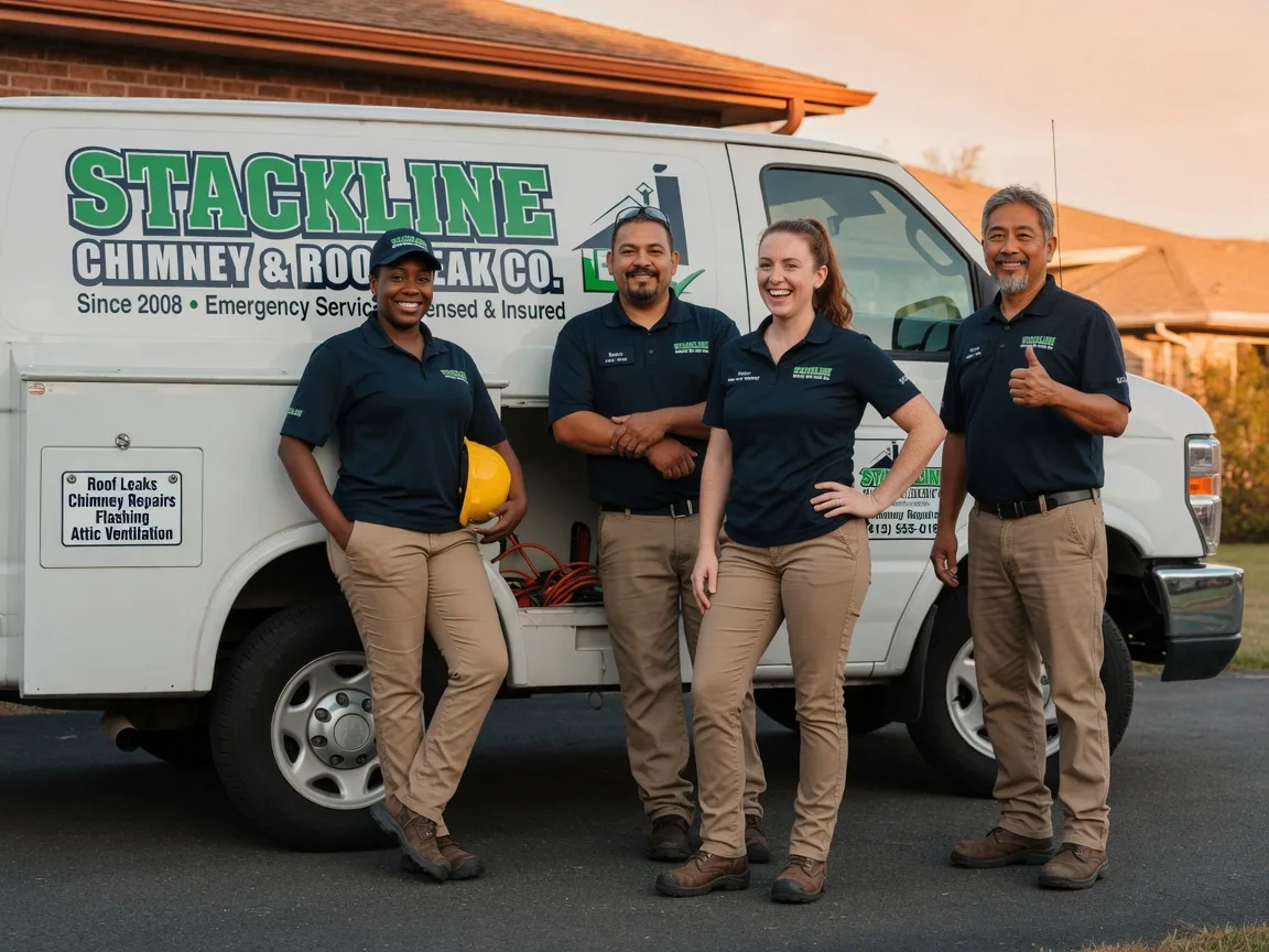 Chimney flashing repair company in Kerman, CA